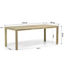 Lifestyle Ultimate/Weston 210 cm dining tuinset 7-delig thumbnail