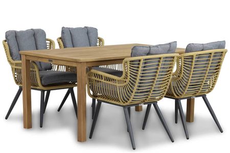 Coco Azzano/Weston 160 cm dining tuinset 5-delig