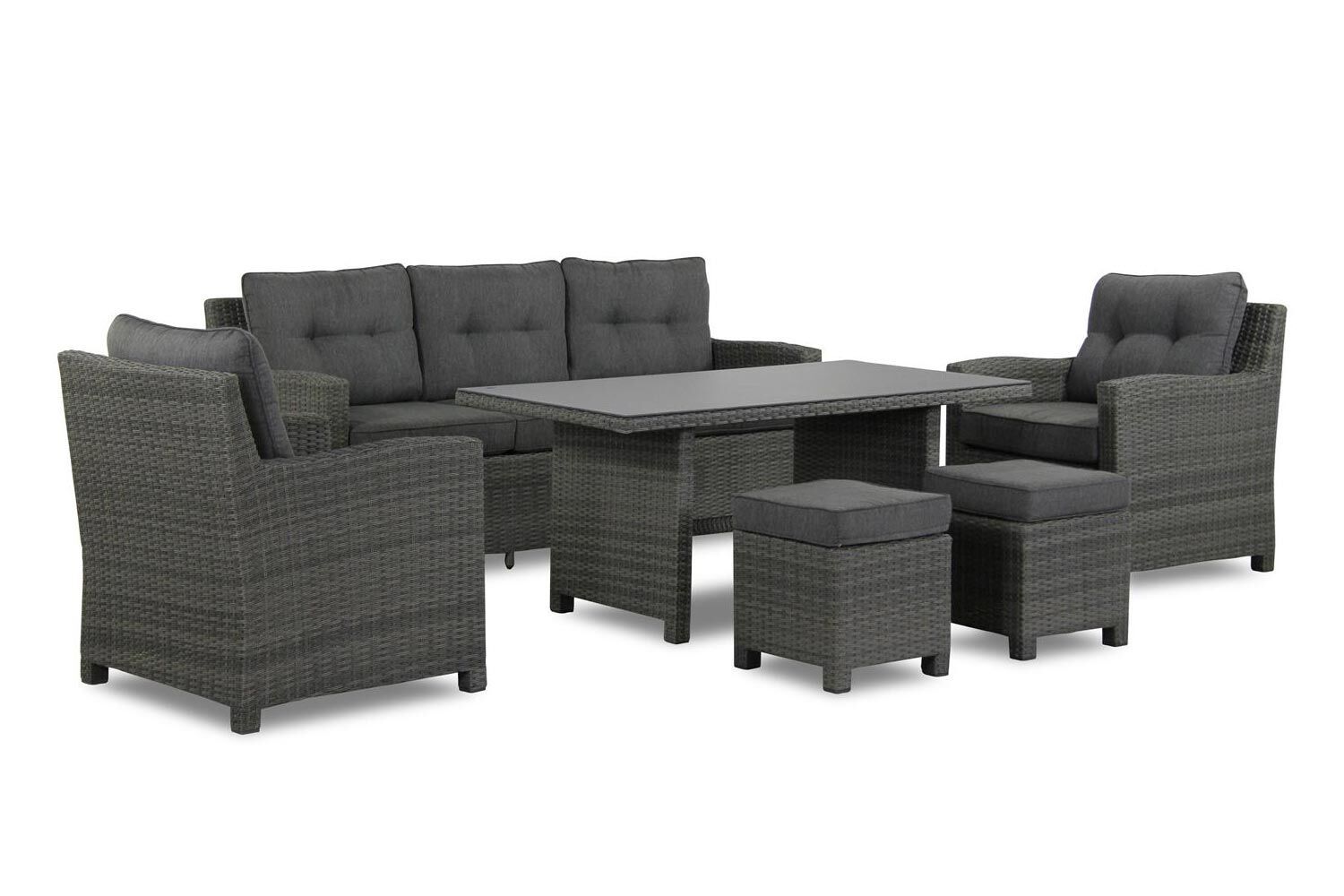 Domani Luga dining loungeset 5-delig thumbnail
