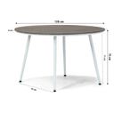 Santika Novita/Yala 125 cm dining tuinset 5-delig thumbnail
