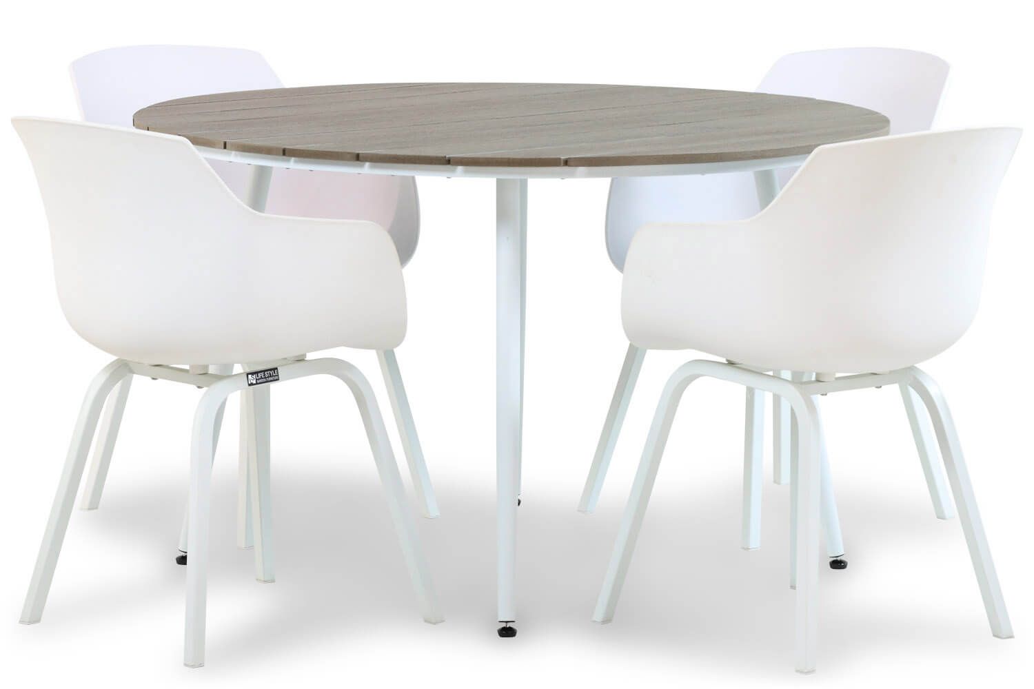 Lifestyle Salina/Yala 125 cm dining tuinset 5-delig thumbnail