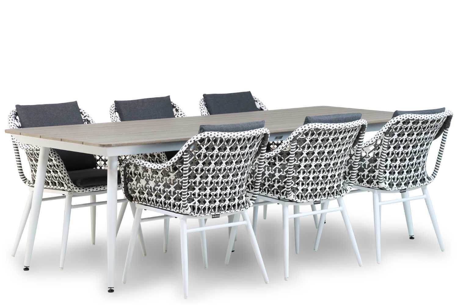 Lifestyle Dolphin/Yala 240 cm dining tuinset 7-delig thumbnail