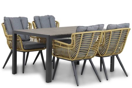 Coco Azzano/Young 155 cm dining tuinset 5-delig