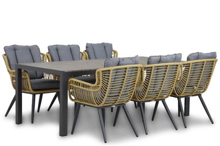 Coco Azzano/Young 217 cm dining tuinset 7-delig