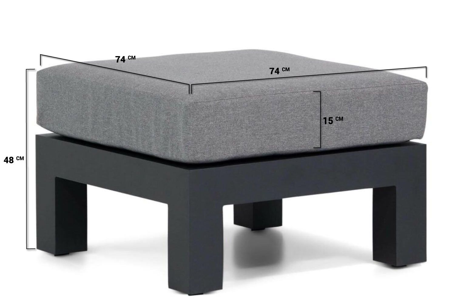 Santika Yovita hoek loungeset 5-delig thumbnail