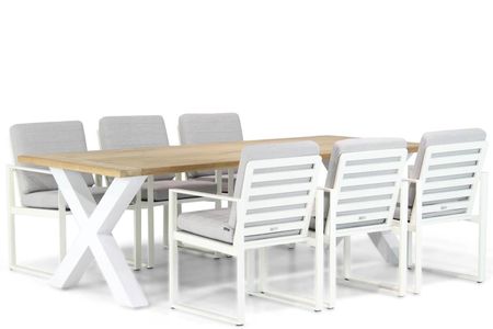 Santika Zaga/Cardiff 240 cm dining tuinset 7-delig