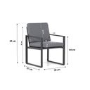 Santika Zaga/Veneto 90 cm dining tuinset 5-delig thumbnail