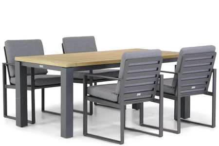 Santika Zaga/Veneto 180 cm dining tuinset 5-delig