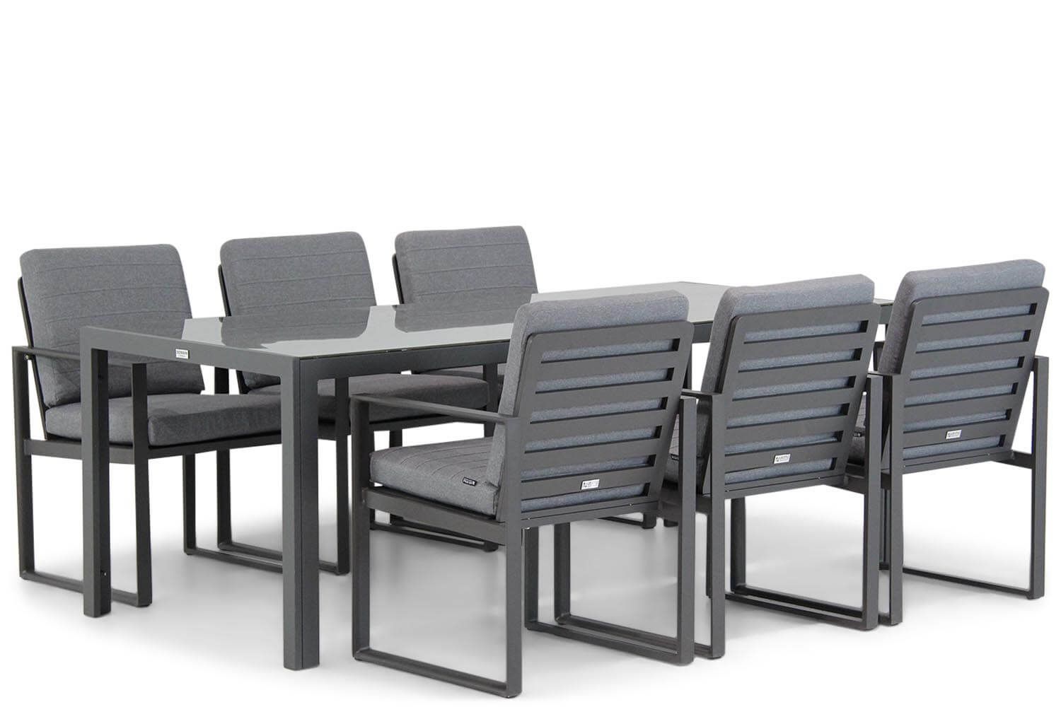 Santika Zaga/Mondello 210 cm dining tuinset 7-delig thumbnail