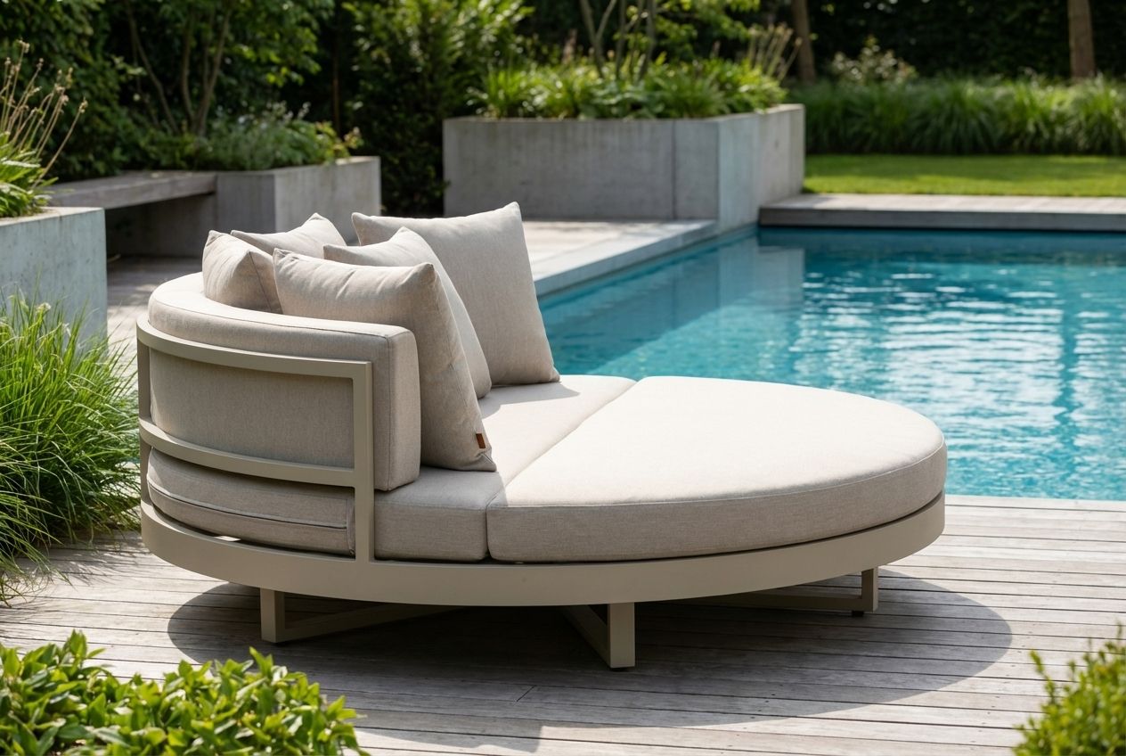 Aluminium ligbed - zijaanzicht