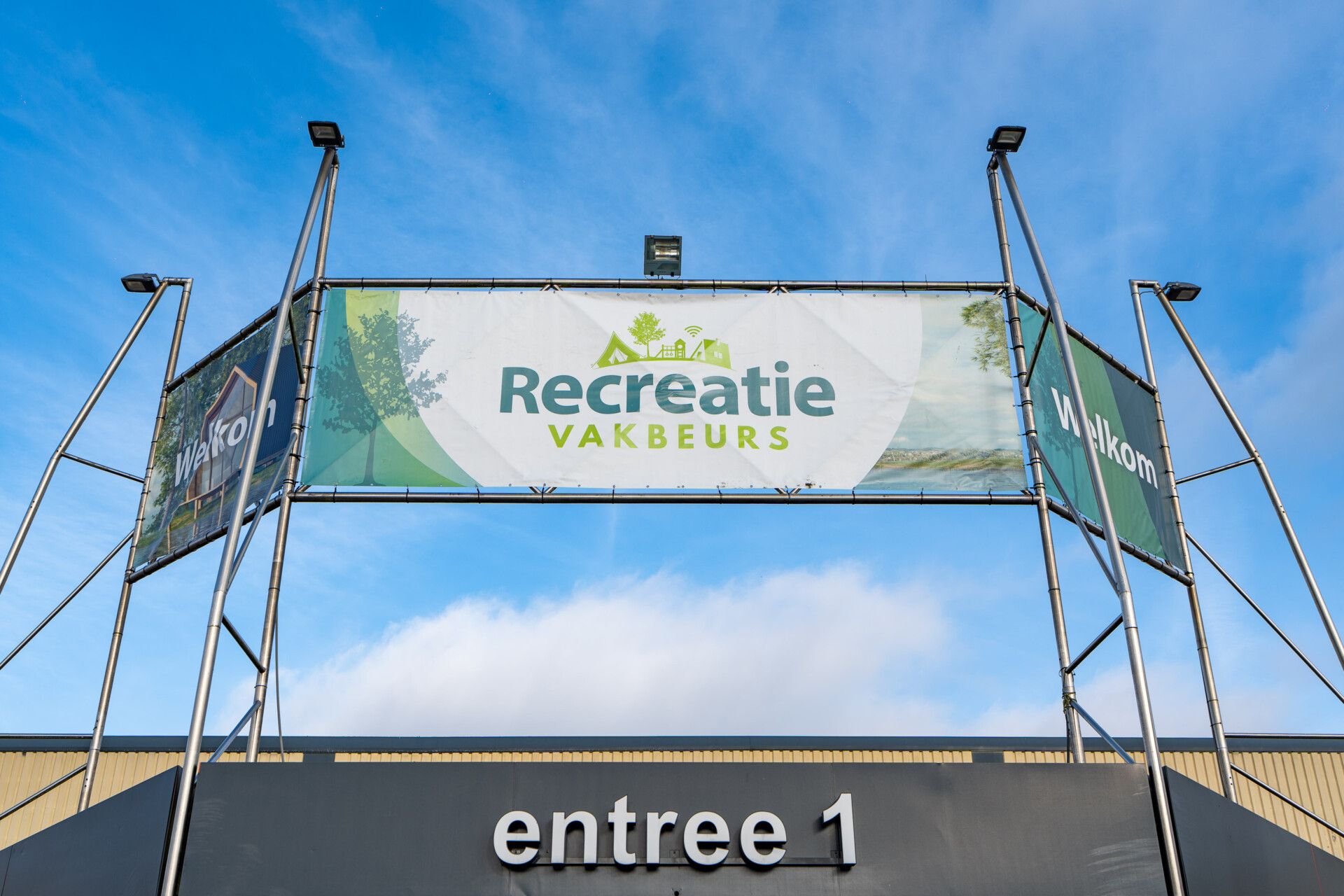 Entree van de Recreatie Vakbeurs