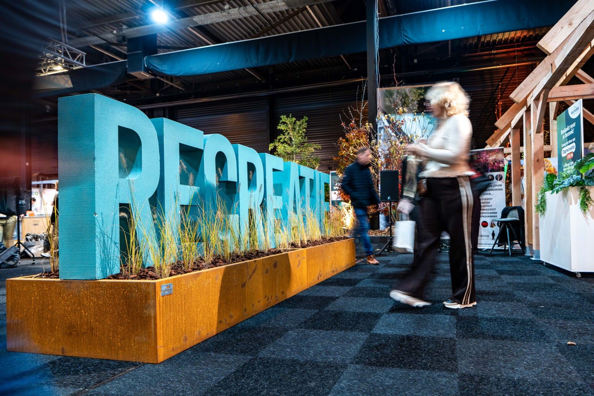 Recreatie lichtsigning