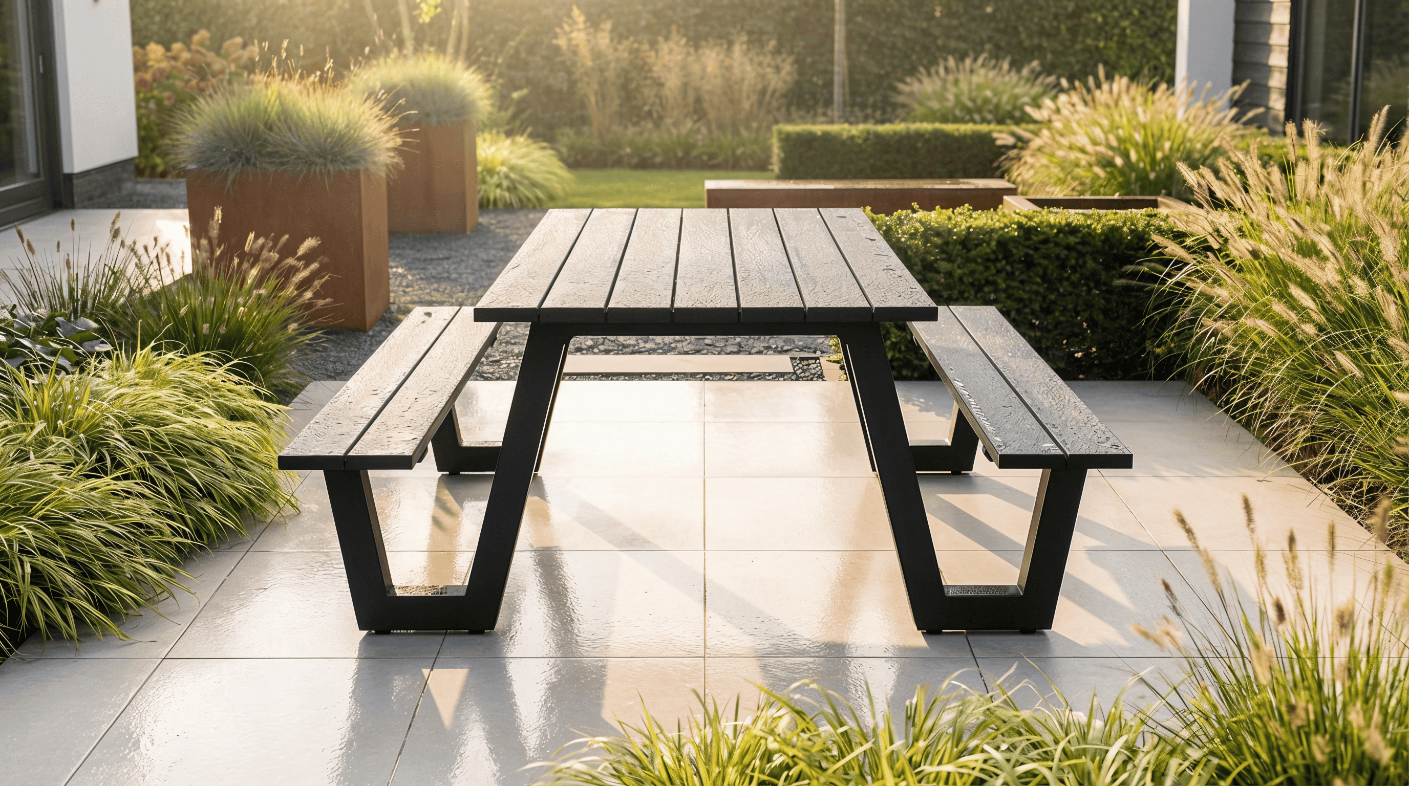 Hoe tuinset schoonmaken? 