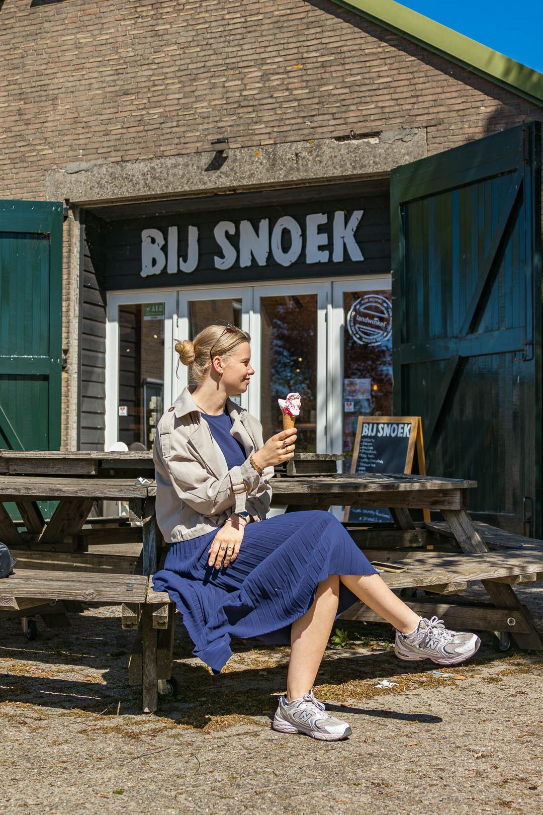 Bij Snoek in Teteringen met ijsboerderij en landwinkel