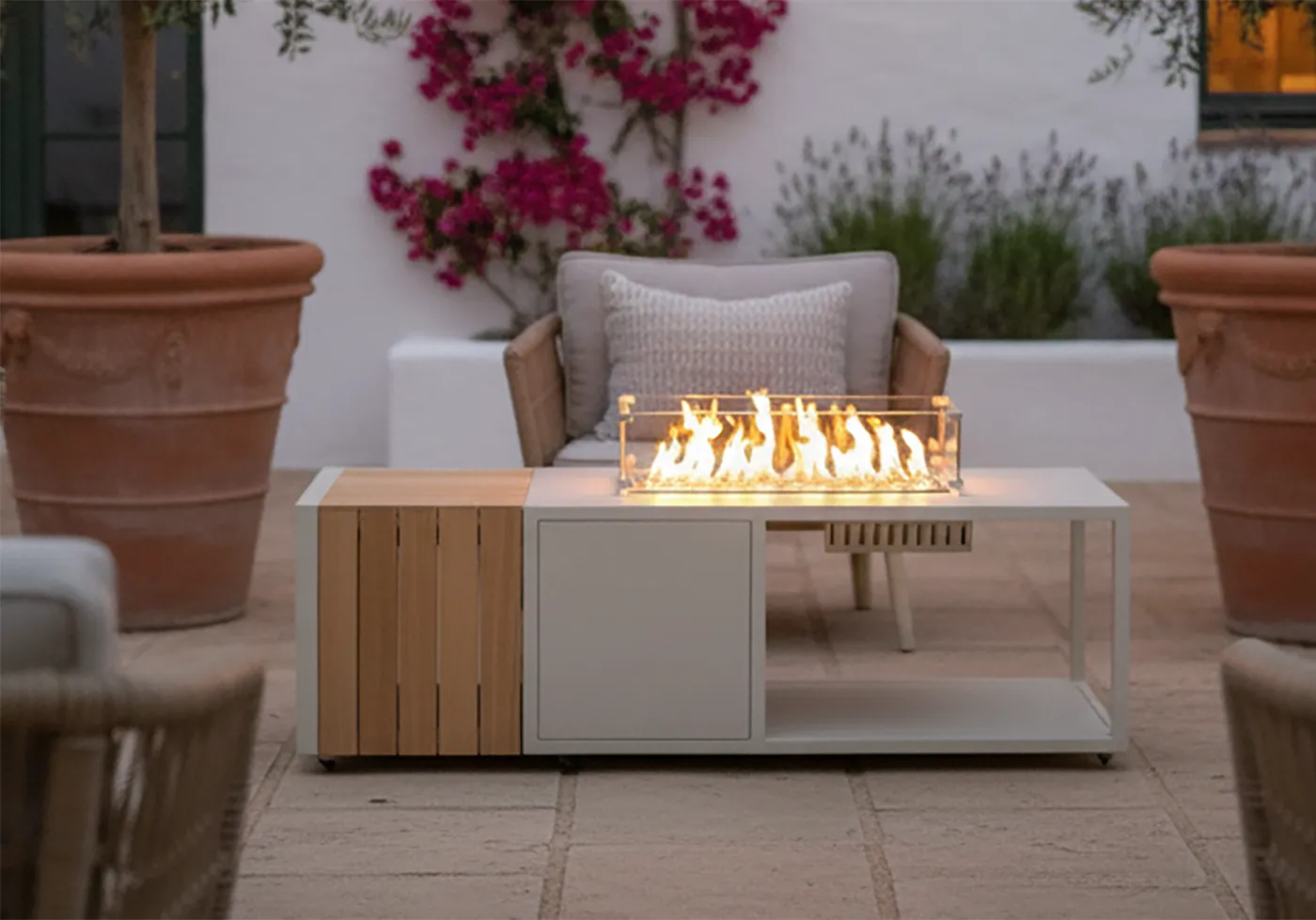 Sfeervolle terrasverwarming voor extra comfort