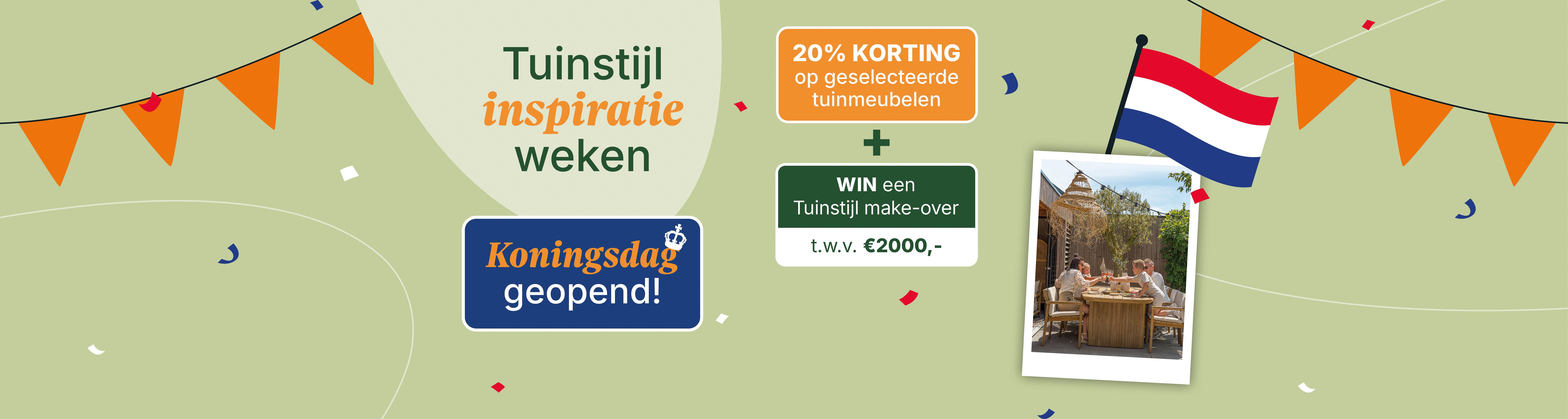 Tuinmeubel Inspiratie actie weken