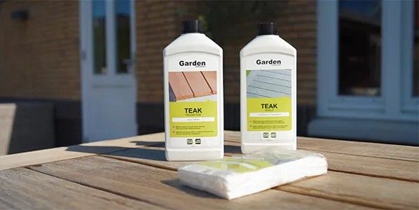 Garden teak olie 2 stuks