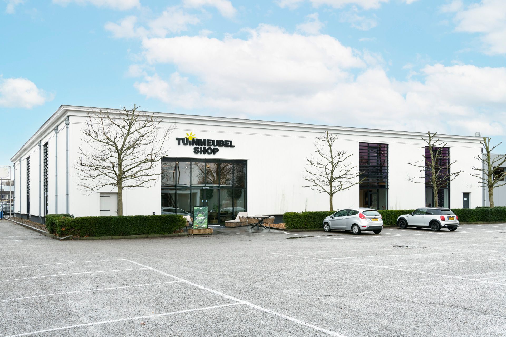 Vooraanzicht van Tuinmeubelshop Sliedrecht Experience Store XXL