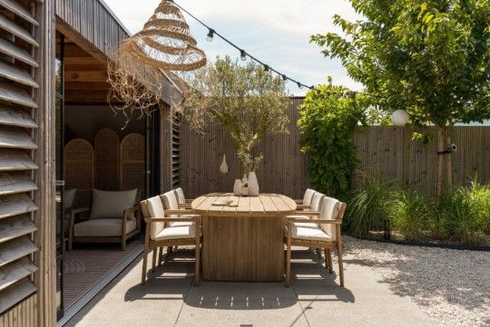 Organische en ronde vormen tuinmeubelen