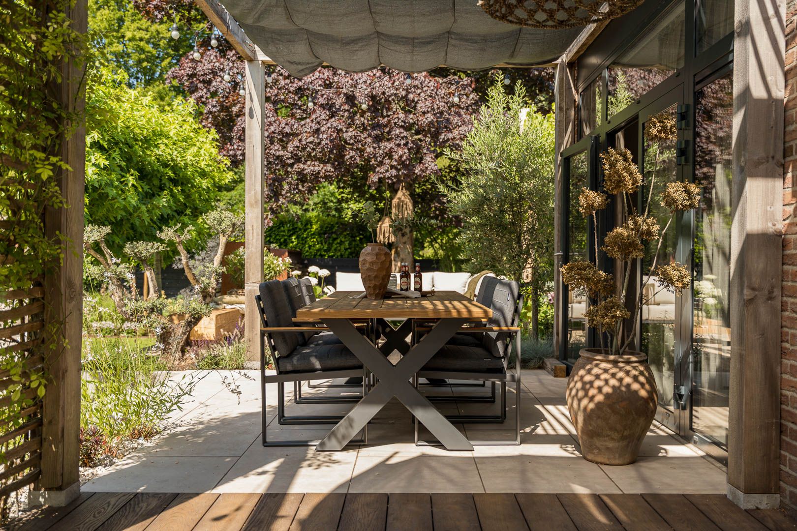 Industriële tuinsets